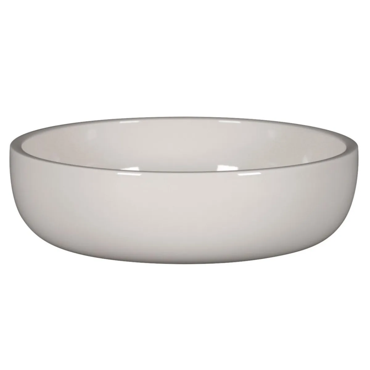 RAK Assiette coupe creuse rond blanc porcelaine vitrifiée Ø 19,8 cm stone Ease Hot