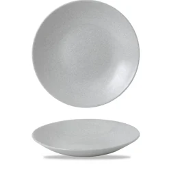 Assiette coupe creuse rond blanc porcelaine vitrifiée Ø 25,5 mm Evo Origins - DUDSON Online