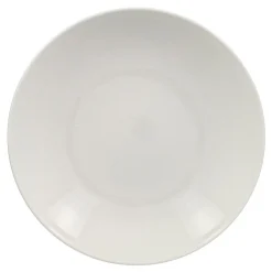 Assiette coupe creuse rond blanc porcelaine vitrifiée Ø 22,2 cm Vintage - RAK Clearance