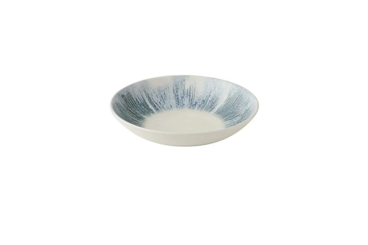 Assiette coupe creuse rond Blue porcelaine vitrifiée Ø 24,8 cm Lyra - CHURCHILL Clearance