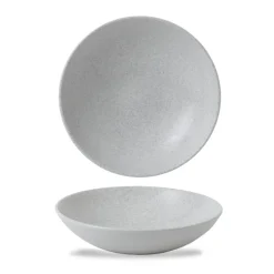 Assiette coupe creuse rond blanc porcelaine vitrifiée Ø 18,2 cm Evo Origins - DUDSON Best
