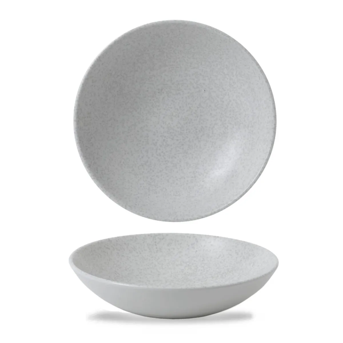 Assiette coupe creuse rond blanc porcelaine vitrifiée Ø 18,2 cm Evo Origins - DUDSON Best