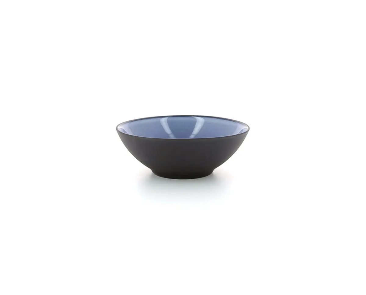 Assiette coupe creuse rond bleu porcelaine culinaire Ø 15 cm Equinoxe - REVOL
