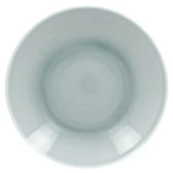 Assiette coupe creuse rond bleu porcelaine vitrifiée Ø 25,9 cm Vintage - RAK Sale