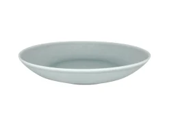Assiette coupe creuse rond bleu porcelaine vitrifiée Ø 22,2 cm Vintage - RAK Discount