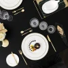 CHURCHILL Assiette coupe creuse rond bleu porcelaine vitrifiée Ø 18,2 cm Astro Hot