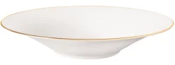 Assiette coupe creuse rond blanc porcelaine bone china Ø 28,5 cm Anmut - VILLEROY & BOCH