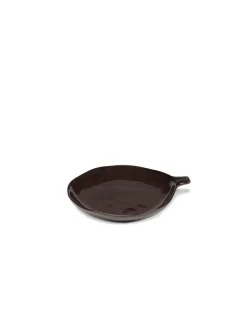 SERAX Assiette coupe creuse rond ébène grès émaillé 20x17 cm La Mère