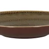 RAK Assiette coupe creuse rond brun porcelaine vitrifiée Ø 22,2 cm Twirl Online