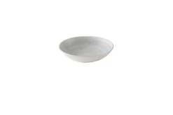 CHURCHILL Assiette coupe creuse rond Canvas grey porcelaine vitrifiée Ø 24,8 cm Stonecast Canvas Hot