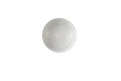 CHURCHILL Assiette coupe creuse rond Canvas grey porcelaine vitrifiée Ø 18,2 cm Stonecast Canvas