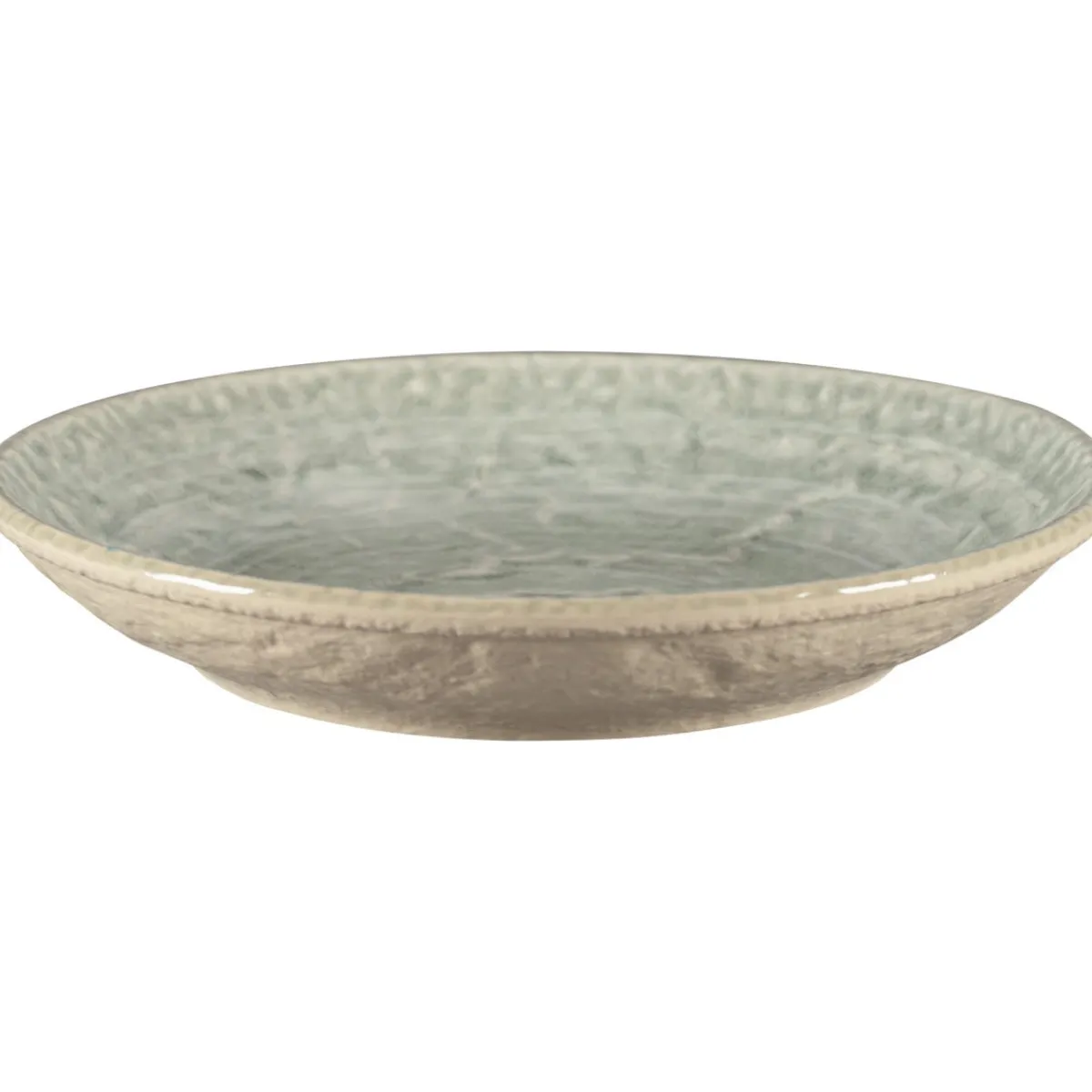 RAK Assiette coupe creuse rond céladon porcelaine vitrifiée Ø 26,1 cm Krush New