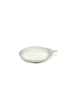 Assiette coupe creuse rond écru grès émaillé 20x17 cm La Mère - SERAX Discount