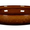 Assiette coupe creuse rond cuivre porcelaine vitrifiée Ø 23,7 cm stone Ease - RAK Best