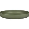 Assiette coupe creuse rond Dark Green porcelaine vitrifiée Ø 27,8 cm Selva - RAK Outlet