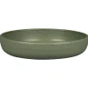 RAK Assiette coupe creuse rond Dark Green porcelaine vitrifiée Ø 19,8 cm Selva Discount