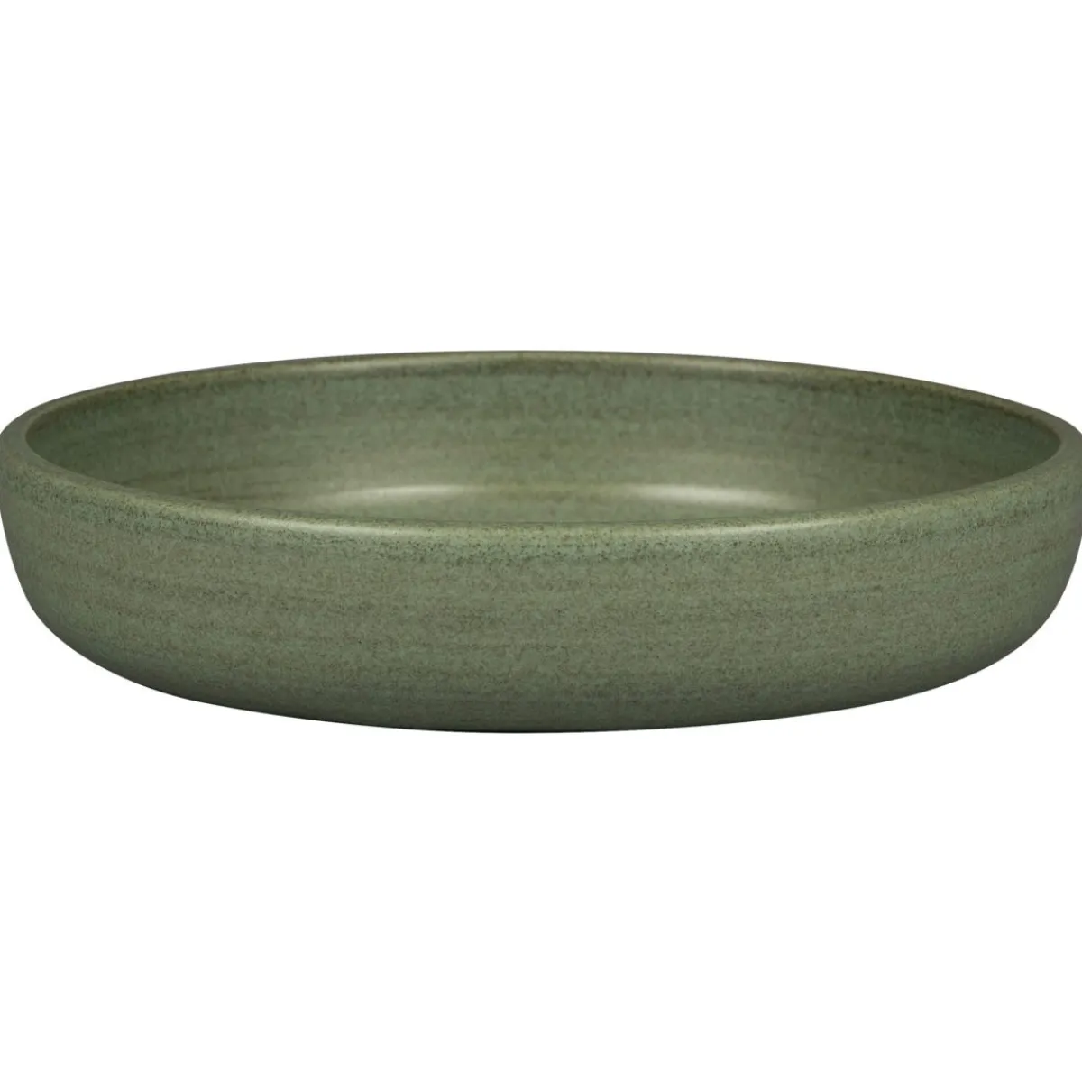 RAK Assiette coupe creuse rond Dark Green porcelaine vitrifiée Ø 19,8 cm Selva Discount