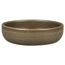 RAK Assiette coupe creuse rond Dark Brown porcelaine vitrifiée Ø 16 cm Selva New