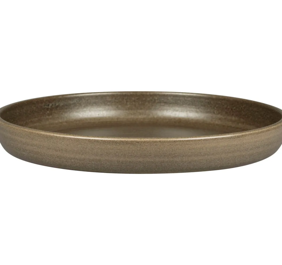 Assiette coupe creuse rond Dark Brown porcelaine vitrifiée Ø 29,7 cm Selva - RAK New