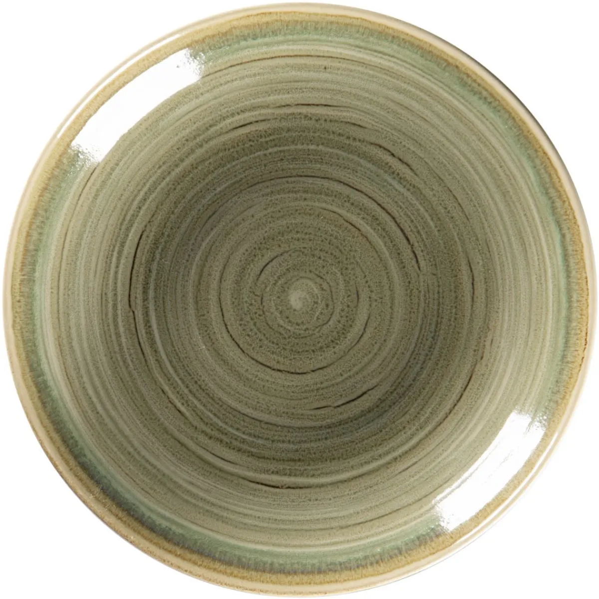 Assiette coupe creuse rond Emerald porcelaine - RAK