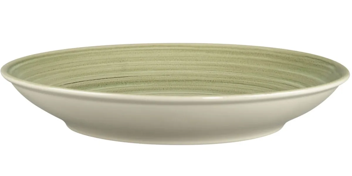 RAK Assiette coupe creuse rond Emerald porcelaine vitrifiée Ø 27,8 cm stone Spot Clearance