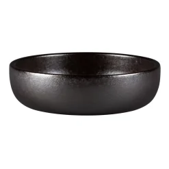 Assiette coupe creuse rond Forge porcelaine vitrifiée Ø 16 cm stone Ease - RAK Outlet