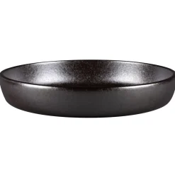Assiette coupe creuse rond Forge porcelaine vitrifiée Ø 23,7 cm stone Ease - RAK Outlet