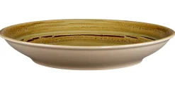 Assiette coupe creuse rond Garnet porcelaine vitrifiée Ø 27,8 cm stone Spot - RAK New