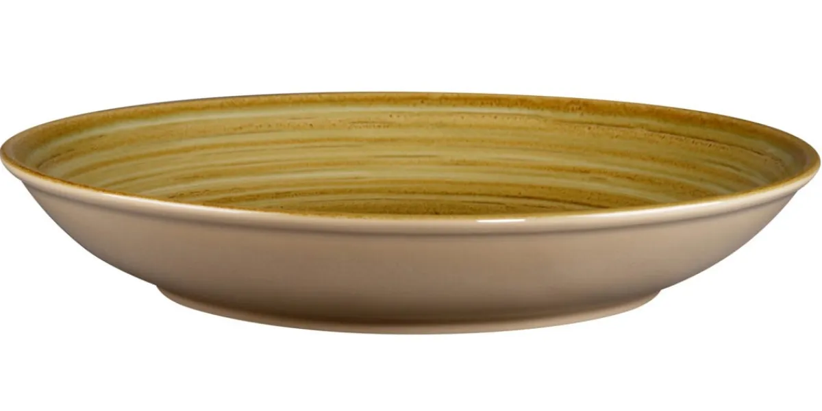 RAK Assiette coupe creuse rond Garnet porcelaine vitrifiée Ø 29,8 cm stone Spot Clearance