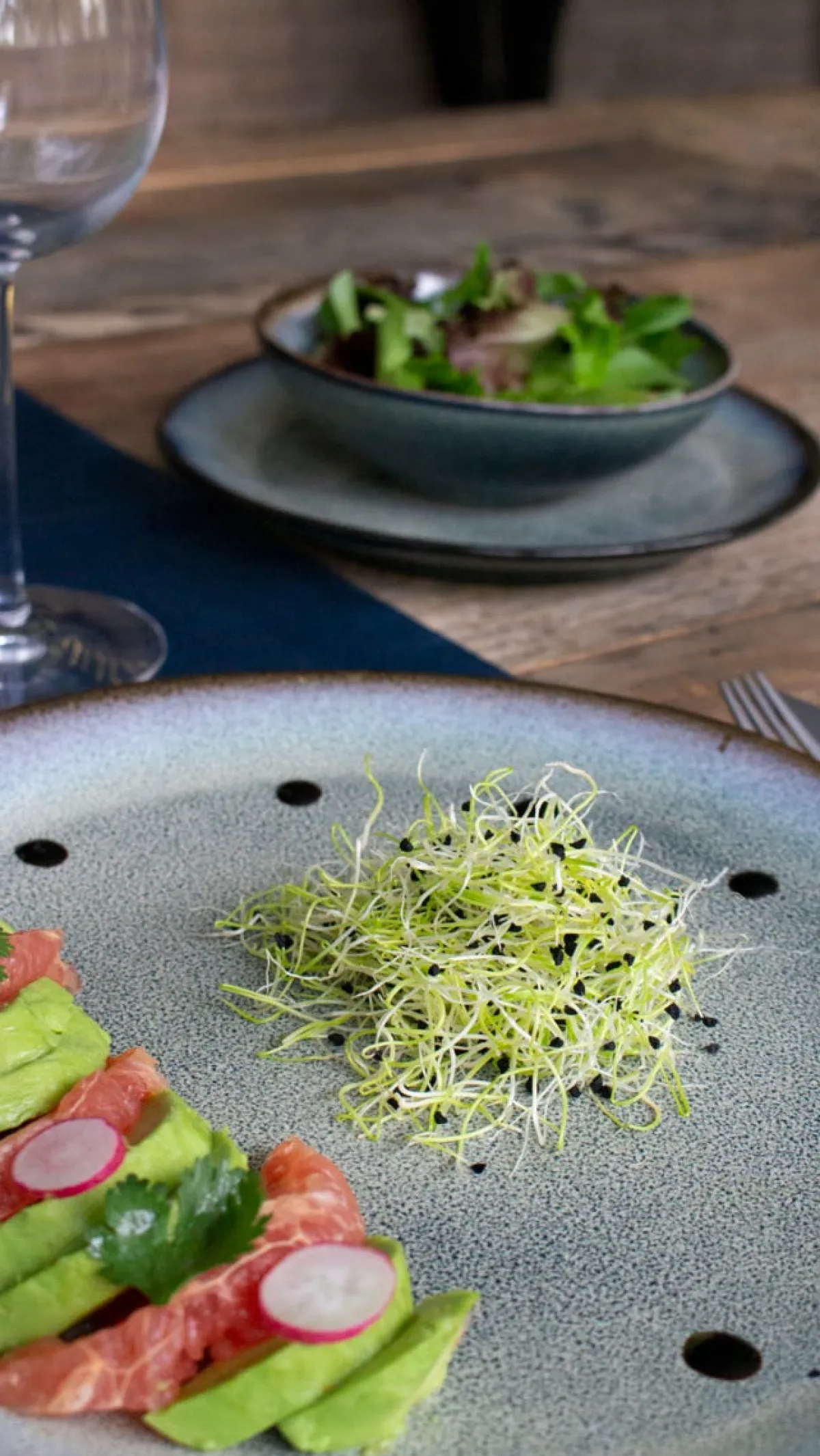 PRO.MUNDI Assiette coupe creuse rond gris grès émaillé Ø 23 cm Galaxy Sale