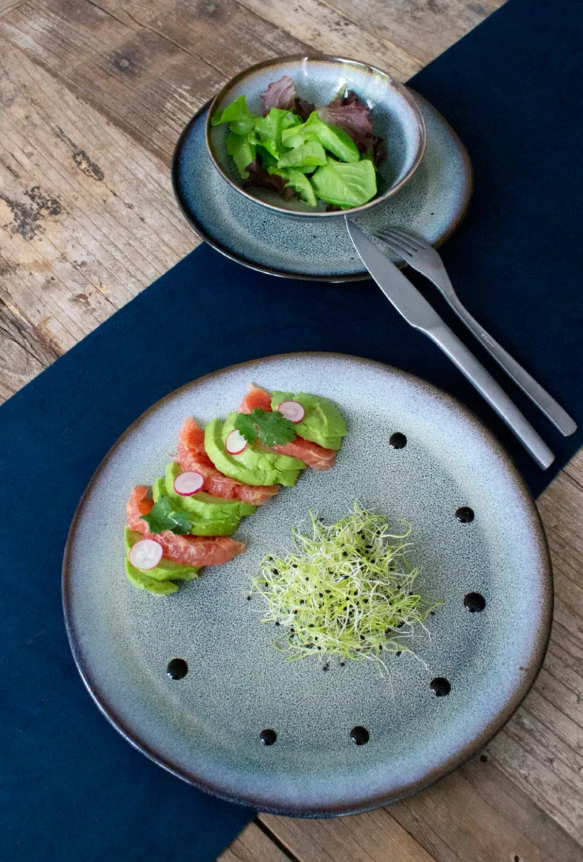 PRO.MUNDI Assiette coupe creuse rond gris grès émaillé Ø 23 cm Galaxy Sale