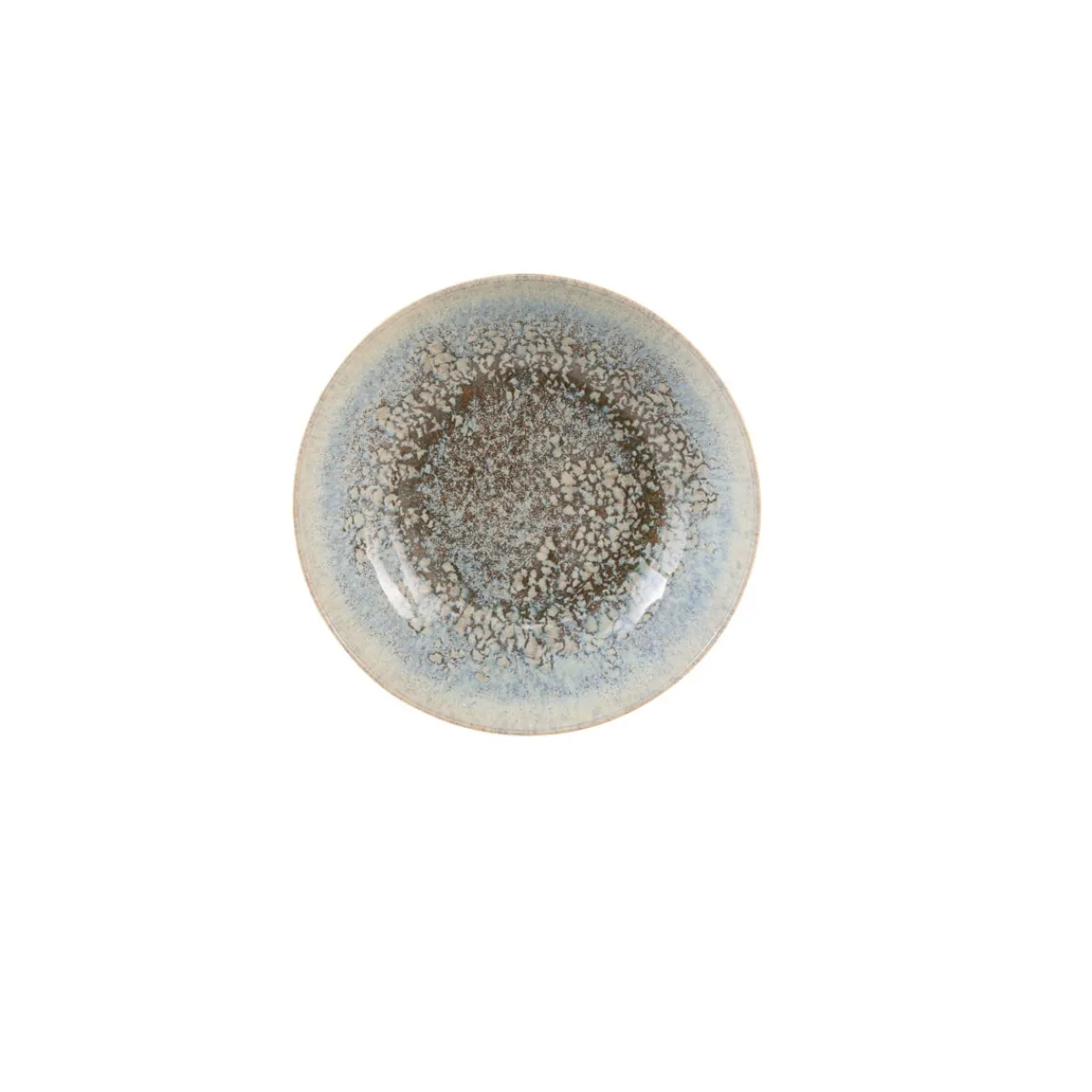 Assiette coupe creuse rond gris grès émaillé Ø 22 cm Tropic - ACCOLADE Best
