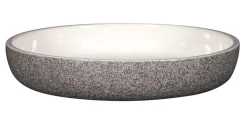 Assiette coupe creuse rond gris porcelaine vitrifiée Ø 23,7 cm stone Ease - RAK Best
