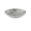 Assiette coupe creuse rond gris porcelaine vitrifiée Ø 18,2 cm Urban - DUDSON Outlet