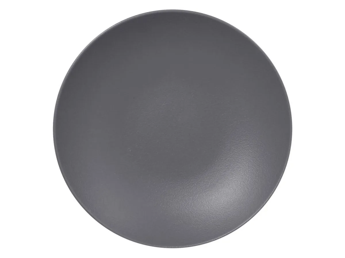 RAK Assiette coupe creuse rond Gris stone porcelaine vitrifiée Ø 29,9 cm Neo Fusion