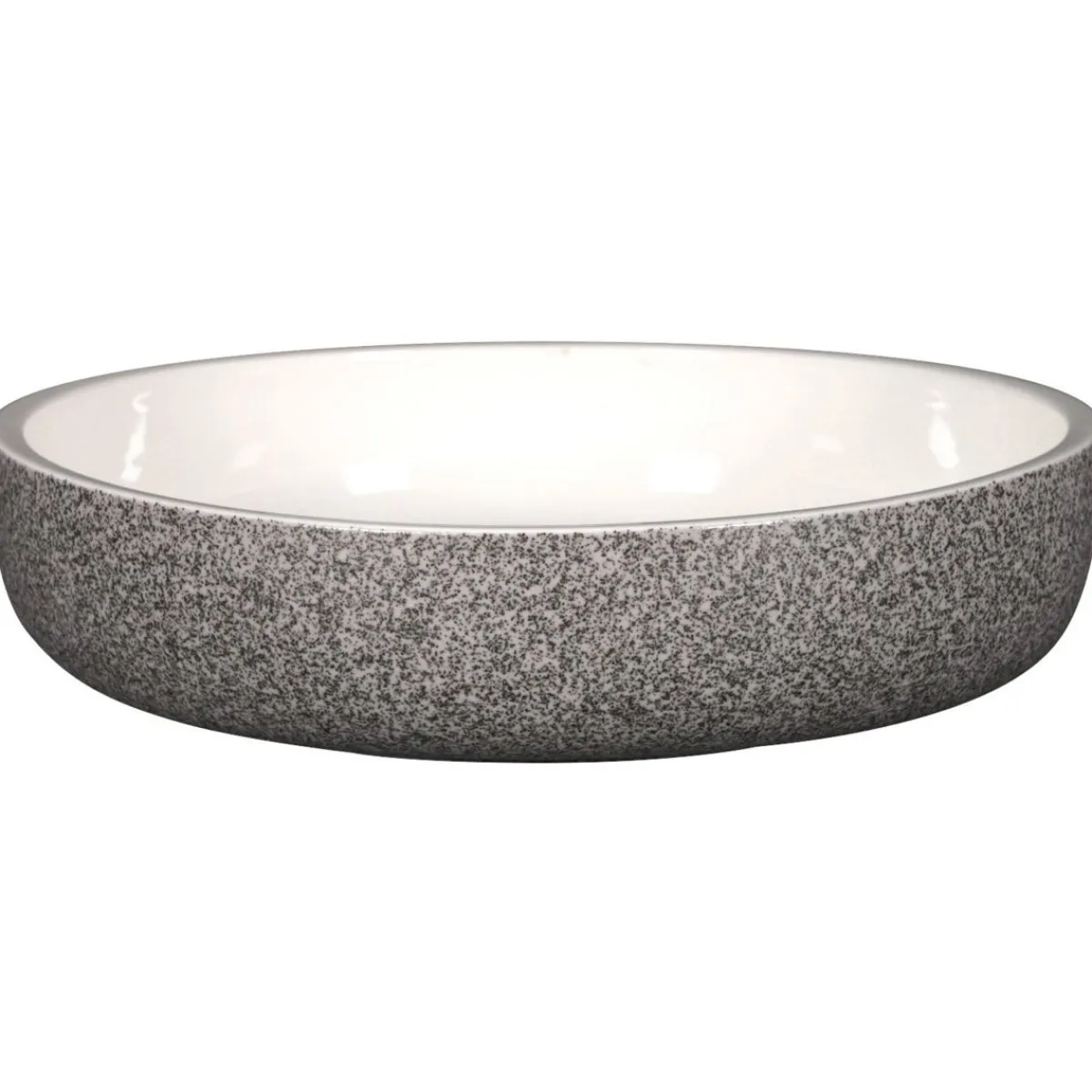 Assiette coupe creuse rond gris porcelaine vitrifiée Ø 19,8 cm stone Ease - RAK Sale