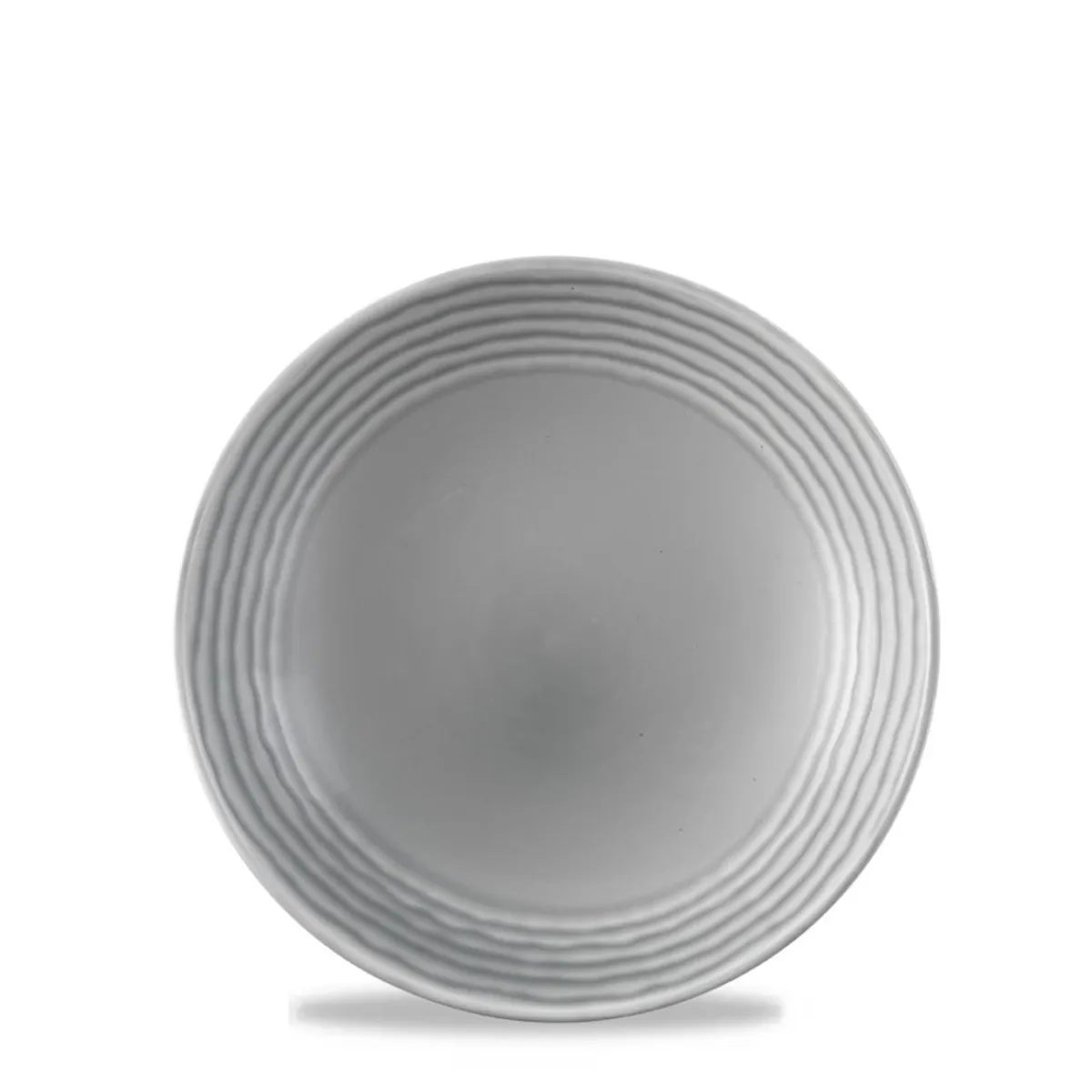 DUDSON Assiette coupe creuse rond gris porcelaine vitrifiée Ø 25,6 cm Harvest Norse Online