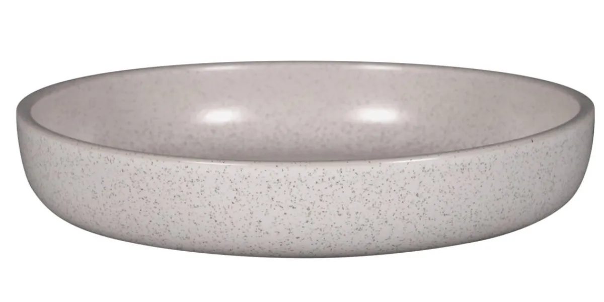 Assiette coupe creuse rond gris porcelaine vitrifiée Ø 23,7 cm stone Ease - RAK