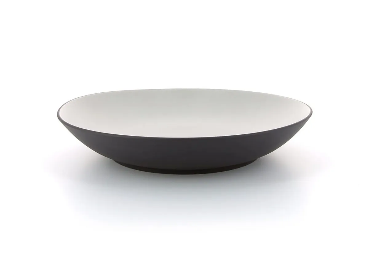 Assiette coupe creuse rond gris porcelaine culinaire Ø 27 cm Equinoxe - REVOL New
