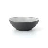 SERAX Assiette coupe creuse rond gris grès émaillé Ø 9 cm Surface Online