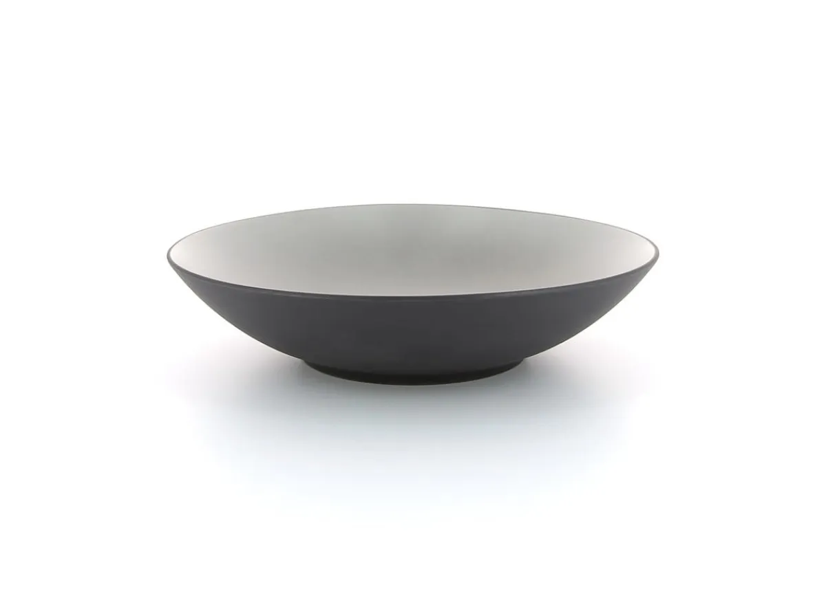 REVOL Assiette coupe creuse rond gris porcelaine culinaire Ø 24 cm Equinoxe Hot