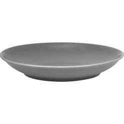 RAK Assiette coupe creuse rond gris porcelaine vitrifiée Ø 27,8 cm Shale Outlet
