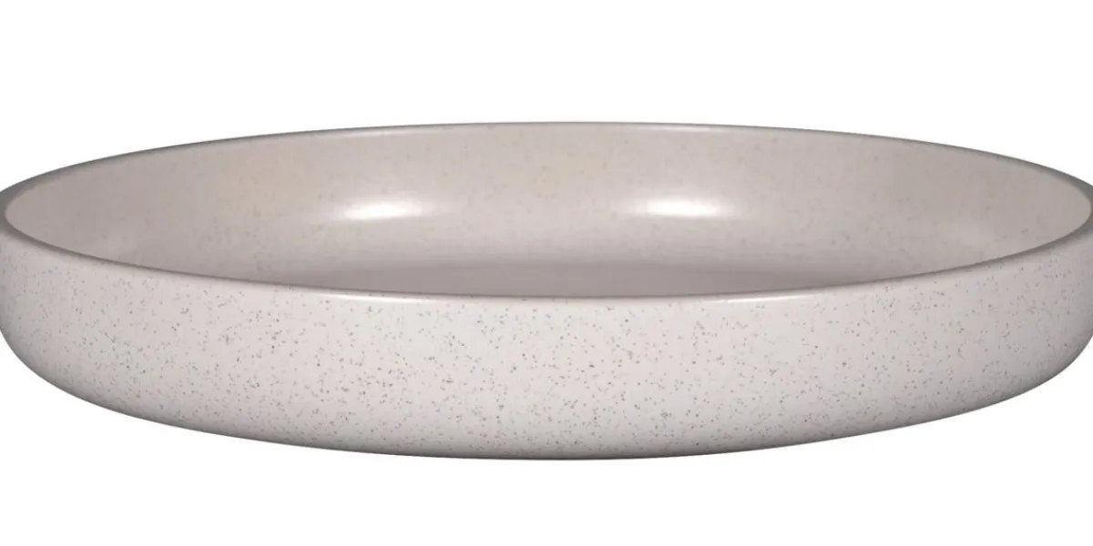Assiette coupe creuse rond gris porcelaine vitrifiée Ø 29,7 cm stone Ease - RAK