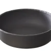 Assiette coupe creuse rond gris porcelaine culinaire Ø 17 cm Basalt - REVOL Discount