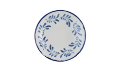 DUDSON Assiette coupe creuse rond Ink porcelaine vitrifiée Ø 25 cm Harvest Mediterranean New