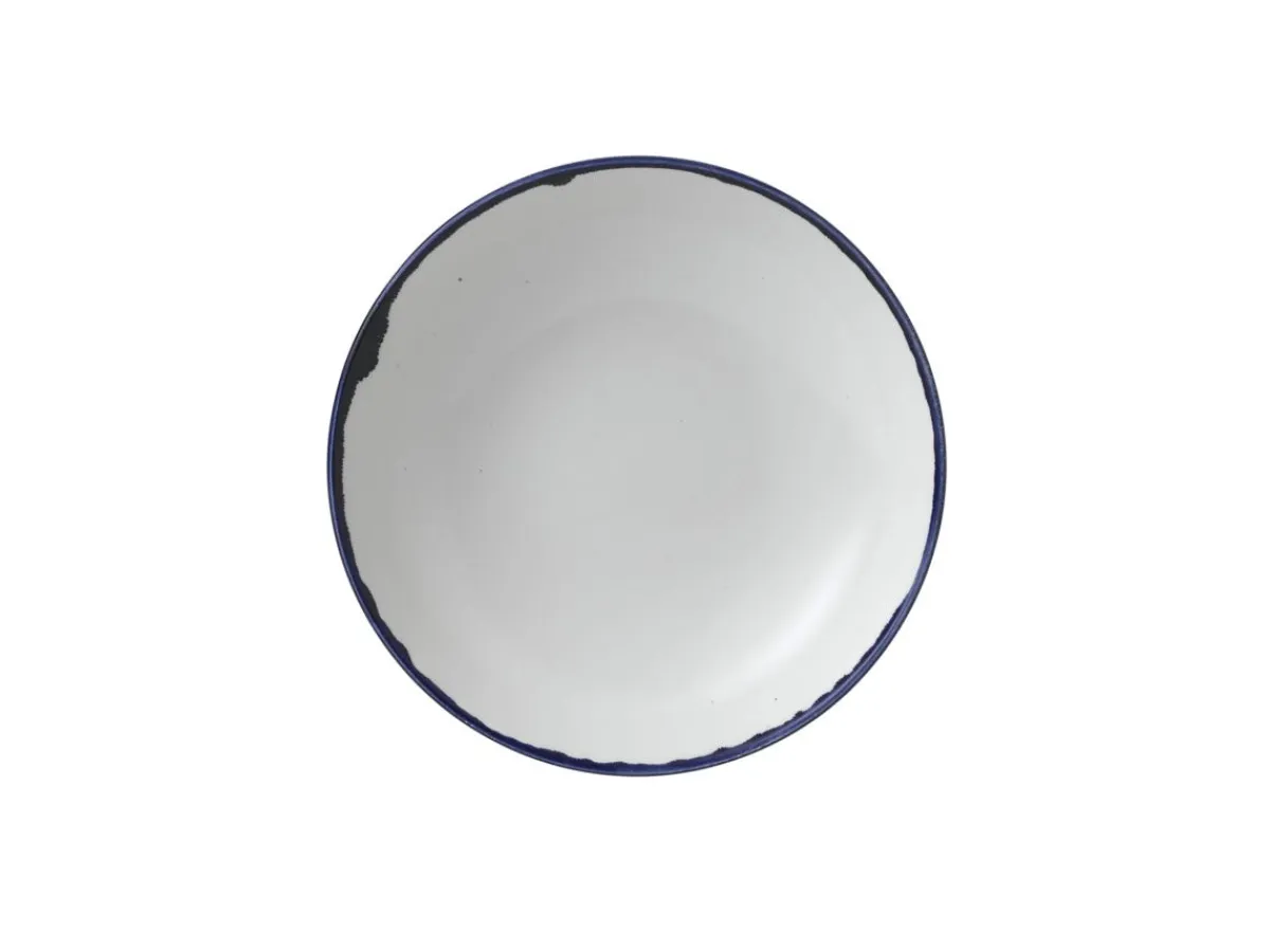 Assiette coupe creuse rond Ink porcelaine vitrifiée Ø 24,8 cm Harvest - DUDSON Best
