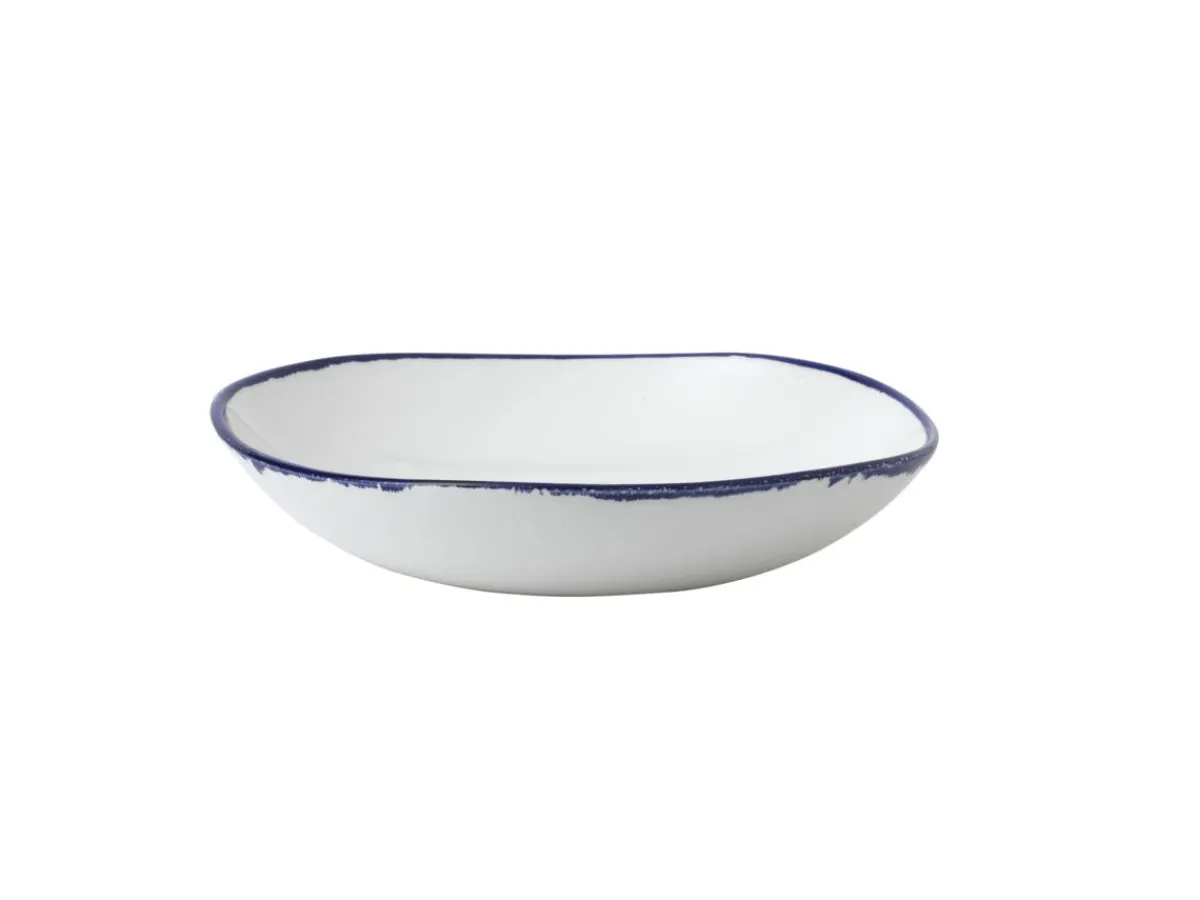 Assiette coupe creuse rond Ink porcelaine vitrifiée Ø 26,4 cm Harvest - DUDSON Sale