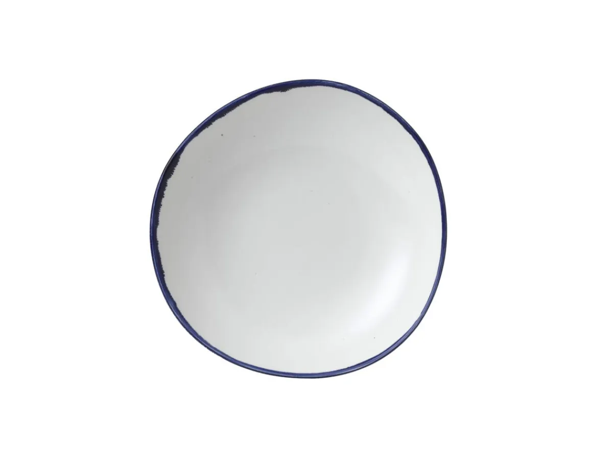 Assiette coupe creuse rond Ink porcelaine vitrifiée Ø 26,4 cm Harvest - DUDSON Sale
