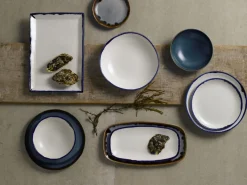Assiette coupe creuse rond Ink porcelaine vitrifiée Ø 18,2 cm Harvest - DUDSON Best