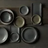 Assiette coupe creuse rond Linen porcelaine vitrifiée Ø 24,8 cm Harvest Norse - DUDSON Clearance